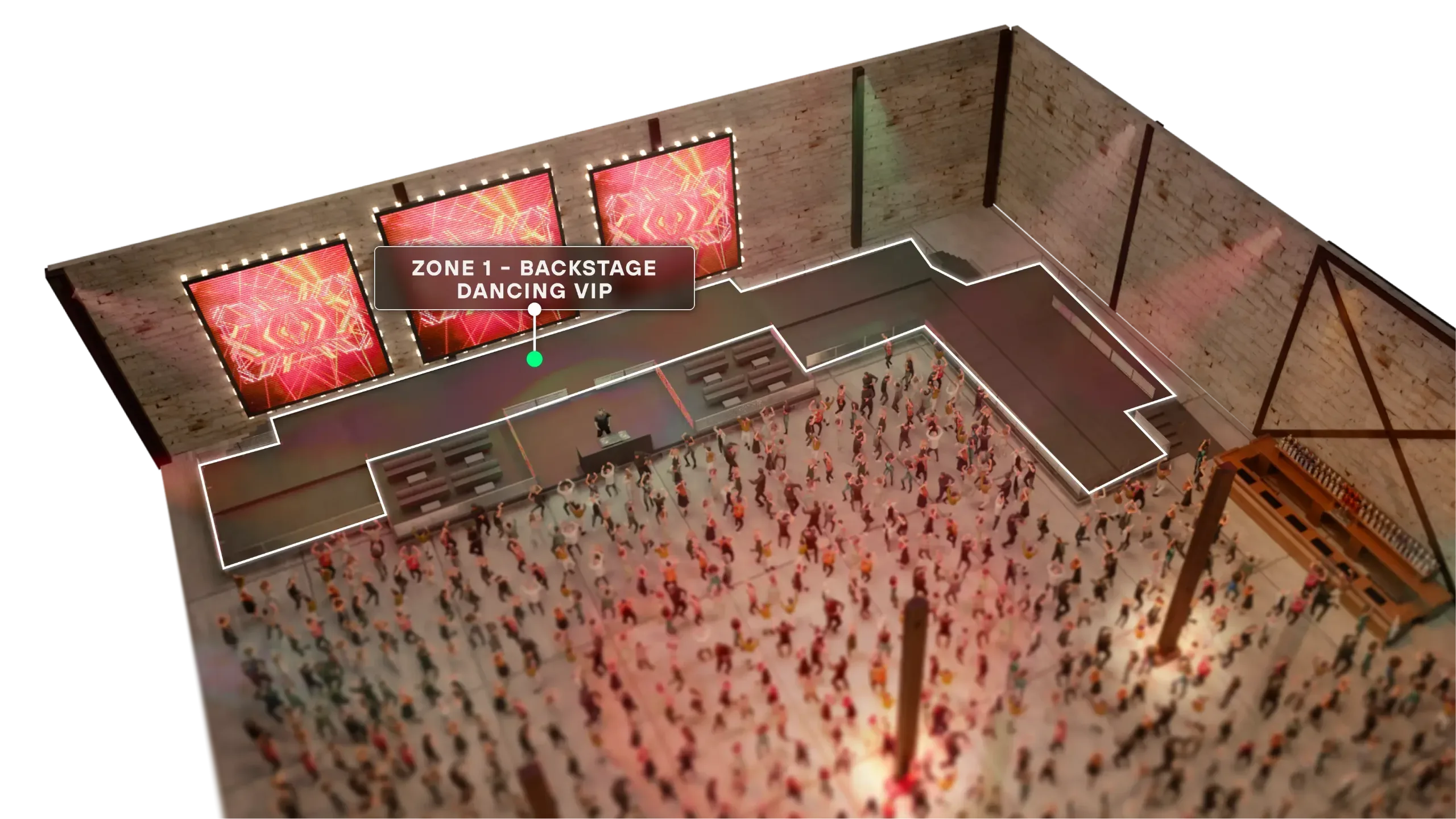 VIP Zone Map