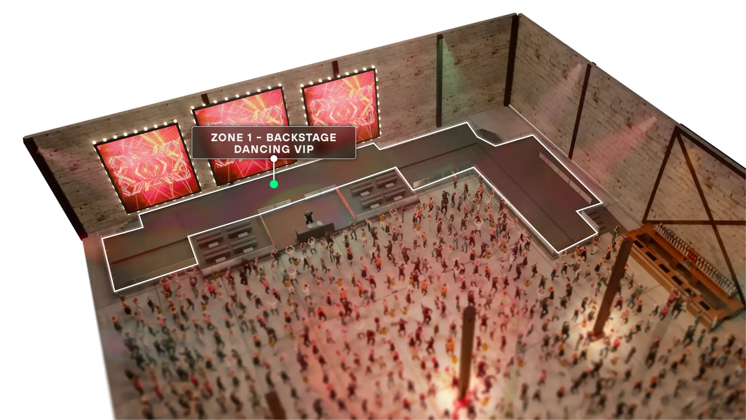 VIP Zone Map